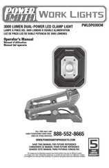 POWER SMITH PWLDP030CM Operator's Manual