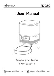 APETDOLA FDG30 User Manual