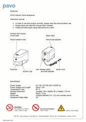 PAVO 8057740 Instruction Manual