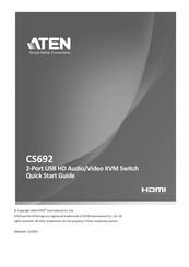 ATEN CS692 Quick Start Manual