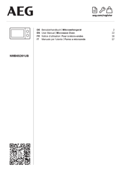 AEG NMB6S261UB User Manual