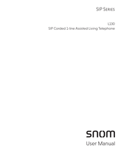 Snom SIP L130 User Manual
