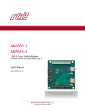 rtd ADP086-1 User Manual