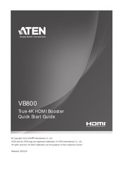 ATEN VB800 Quick Start Manual