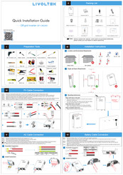 LIVOLTEK GF1-3K24S1 Quick Installation Manual