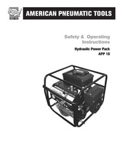 APT APP 18 Safety & Operating Instructions Manual