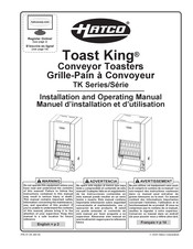 Hatco TOAST KING TK-100 Installation And Operating Manual
