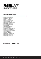 MSW Motor Technics MSW-CUTTER-B8 User Manual