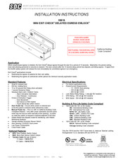 SDC 1581S Installation Instructions Manual