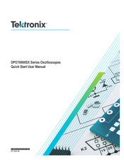 Tektronix DPS75004SX Quick Start User Manual
