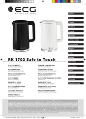ECG RK 1702 Safe to Touch Instruction Manual