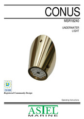 ASTEL MARINE CONUS MSR18240 Operating Instructions Manual