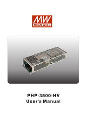 Mean Well PHP-3500-380CAN User Manual