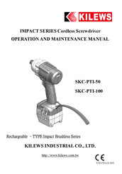 Kilews SKC-PTI-50 Operation And Maintenance Manual