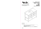 LF Style SELECTIONS LW-8535LW-48 Assembly Instructions Manual