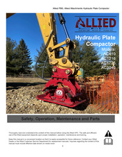Allied AC3040 Safety, Operation, Maintenance And Parts