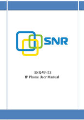 SNR SNR-VP-53 User Manual