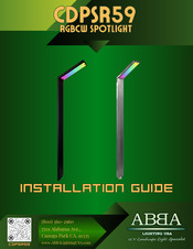 ABBA CDPSR59 Installation Manual