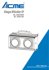 ACME Stage Blinder IP BL-200 WW User Manual
