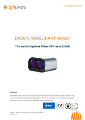 Lightware LW20/C Product Manual