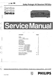 Philips FR732/00 Service Manual