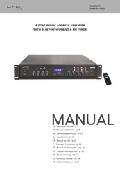 Ltc Audio PAA150BT Instruction Manual