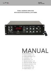 Ltc Audio PAA80BT Instruction Manual