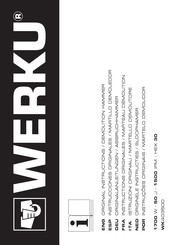WERKU WK403500 Original Instructions Manual
