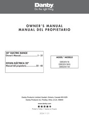 Danby DER20V1B Owner's Manual