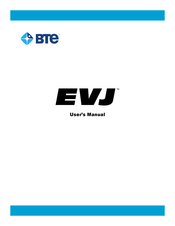 BTE EVJ User Manual