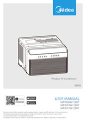 Midea MAW12W1QWT User Manual