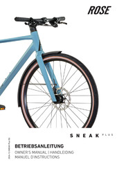 Rose Electronics SNEAK PLUS Owner's Manual