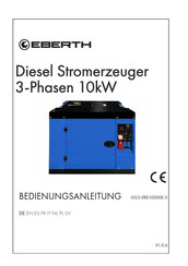 EBERTH GG3-ERD10000E-3 Operation Manual