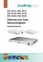 axing EOC 30-02 Operation Instructions Manual