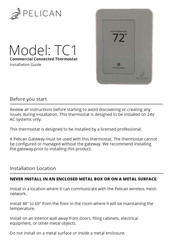 Pelican TC1 Installation Manual