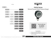 NOSHOK PGE20 Series Quick Start Manual