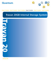 Quantum Travan 20GB User Manual