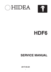 Hidea HDF6 Service Manual