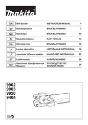 Makita 9902 Instruction Manual