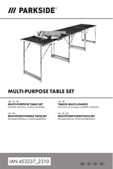 Parkside HG04967 Assembly Instructions, Variation Possibilities