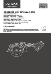 Hyundai CS20X-120 User Manual