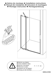 Kinedo Kinequartz P Installation Instructions Manual