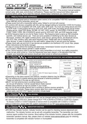 Sanwa MT-R RX-493i Operation Manual
