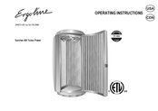 ergoline Sunrise 420 Turbo Power Operating Instructions Manual