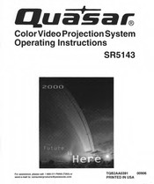 Quasar SR5143 Operating Instructions Manual