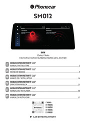 Phonocar SM012 Installer Manual
