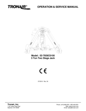 Tronair 02-7928C0100 Operation & Service Manual