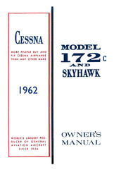 Cessna 172C 1962 Owner's Manual
