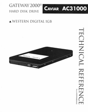 Gateway Caviar AC31000 Technical Reference