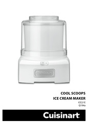 Cuisinart ICE21E Manual